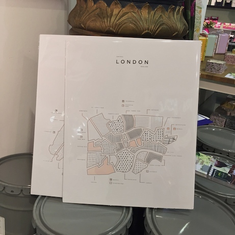 42 pressed ooak london map | simple pretty 