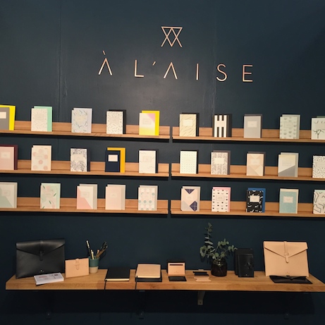 à l'aise at top drawer london | simple pretty