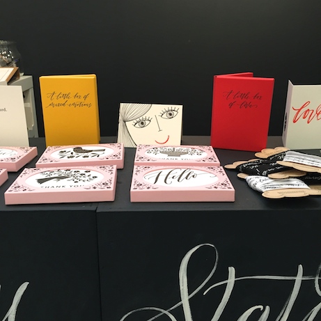 imogen owen at top drawer london | simple pretty