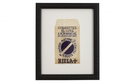 vintage french cigarette bag from jayson home 'flea' | simple pretty