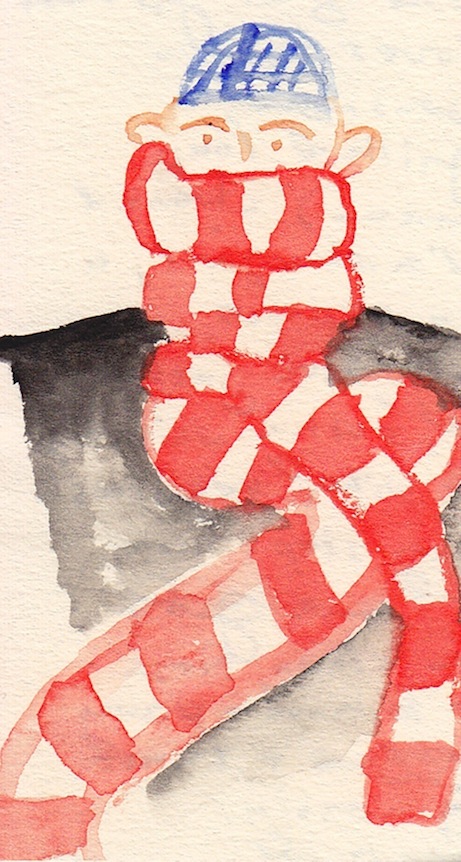 'boy in scarf' by david coggins for paris in winter (powerhouse books) | simple pretty