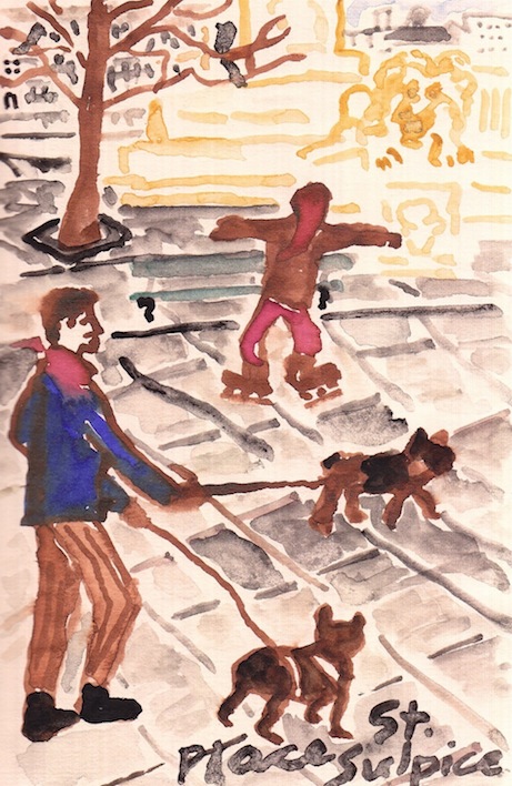 'walking the dogs' by david coggins for paris in winter (powerhouse books) | simple pretty