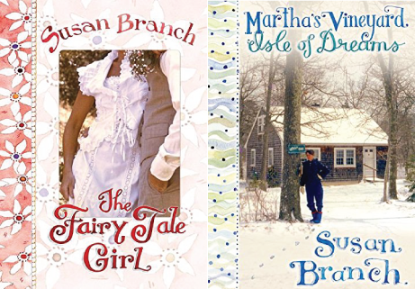 susan branch: the fairy tale girl and martha's vineyard, isle of dreams books | simple pretty
